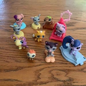 Lot of My Little Petshop Toys